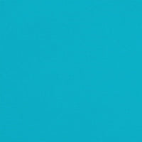 Cuscini per Sedia Schienale Alto 4pz Turchese in Tessuto Oxford 377666