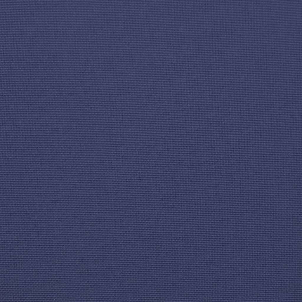 Cuscino per Pallet Blu Marino 60x60x12 cm in Tessuto 377851