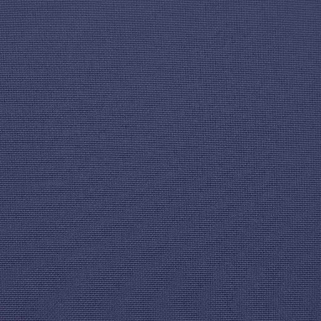 Cuscini per Pallet 4 pz Blu Marino 40x40x3 cm in Tessuto Oxford 378359