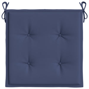 Cuscini per Pallet 6 pz Blu Marino 40x40x3 cm in Tessuto Oxford 378360