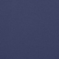 Cuscino Panca da Giardino Blu Marino 120x50x4 cm Tessuto Oxford
