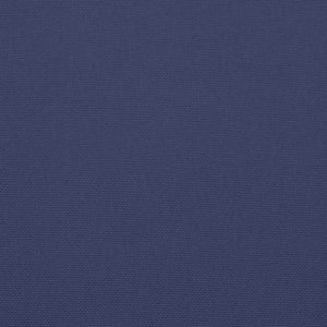 Cuscino Panca da Giardino Blu Marino 120x50x4 cm Tessuto Oxford