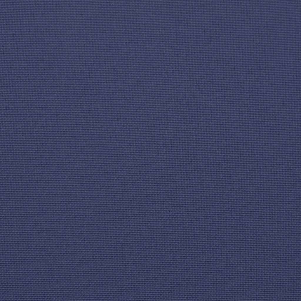 Cuscino Panca da Giardino Blu Marino 150x50x3 cm Tessuto Oxford 378498