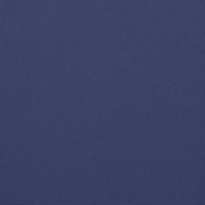 Cuscino Panca Giardino Blu Marino 120x50x7cm in Tessuto Oxford