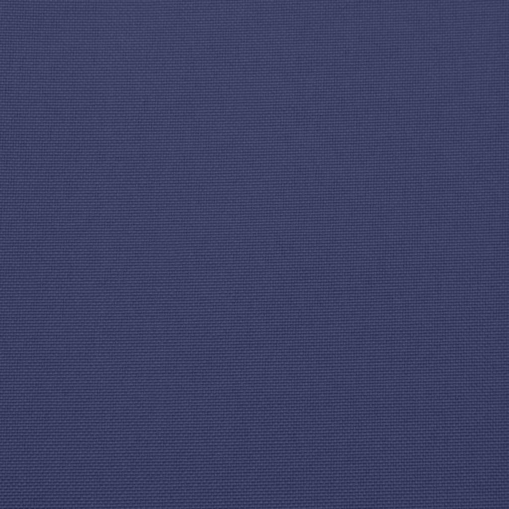 Cuscino Panca Giardino Blu Marino 120x50x7cm in Tessuto Oxford 378959