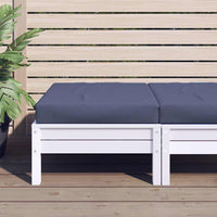 Cuscino per Pallet Blu Marino 60x60x9,5 cm in Tessuto Oxford