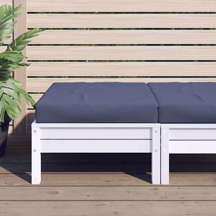 Cuscino per Pallet Blu Marino 60x60x9,5 cm in Tessuto Oxford