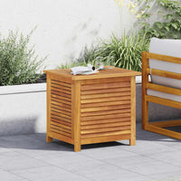 Contenitore Giardino con Feritoia 50x60x56cm Massello Acacia