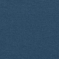 vidaXL Divano Chesterfield a 2 Posti Blu in Tessuto