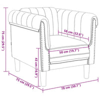 Poltrona Marrone in Similpelle Scamosciata 372574