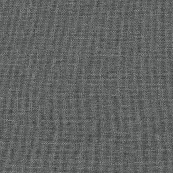 Divano a 2 Posti Grigio Scuro in Tessuto 372605