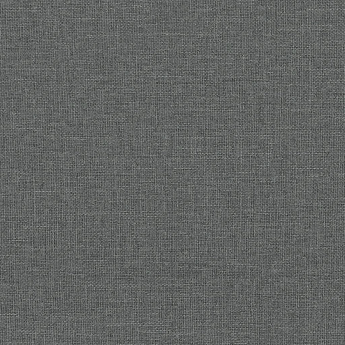 Divano a 3 Posti Grigio Scuro in Tessuto