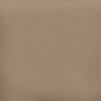 Poltrona Chesterfield a 3 Posti Cappuccino in Similpelle