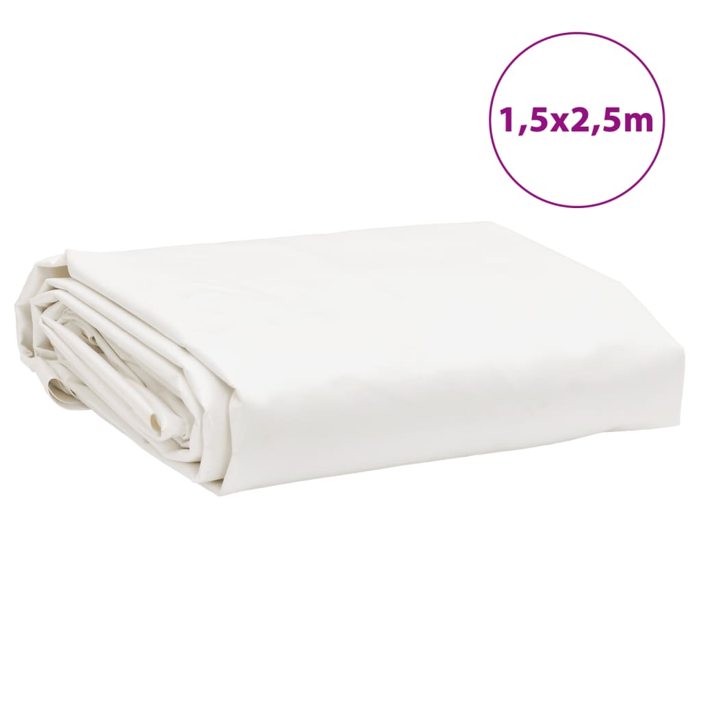 Telone Bianco 1,5x2,5 m 650 g/m²