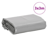 Telone Grigio 3x3 m 650 g/m² 156108