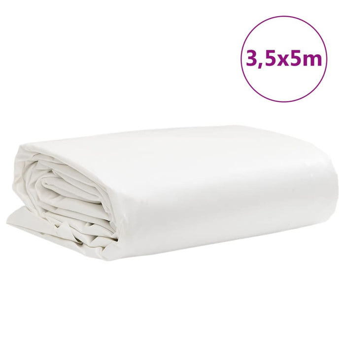 Telone Bianco 3,5x5 m 650 g/m² 156193