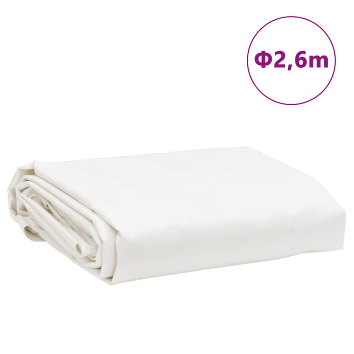 Telone Bianco Ø 2,6 m 650 g/m² 156230