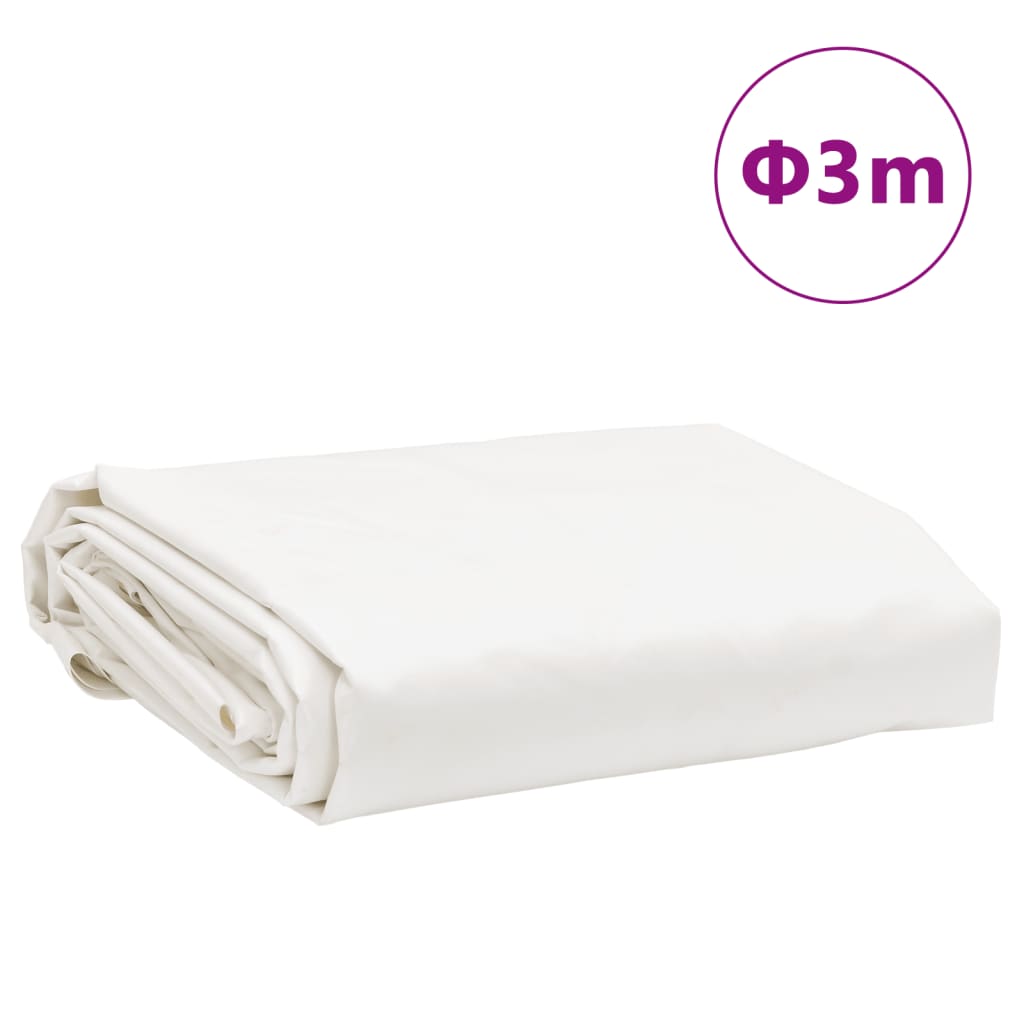 Telone Bianco Ø 3 m 650 g/m² 156232