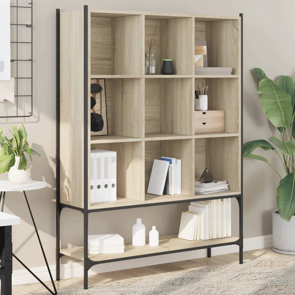 Libreria Rovere Sonoma 102x30x141,5 cm in Legno Multistratocod mxl 110817