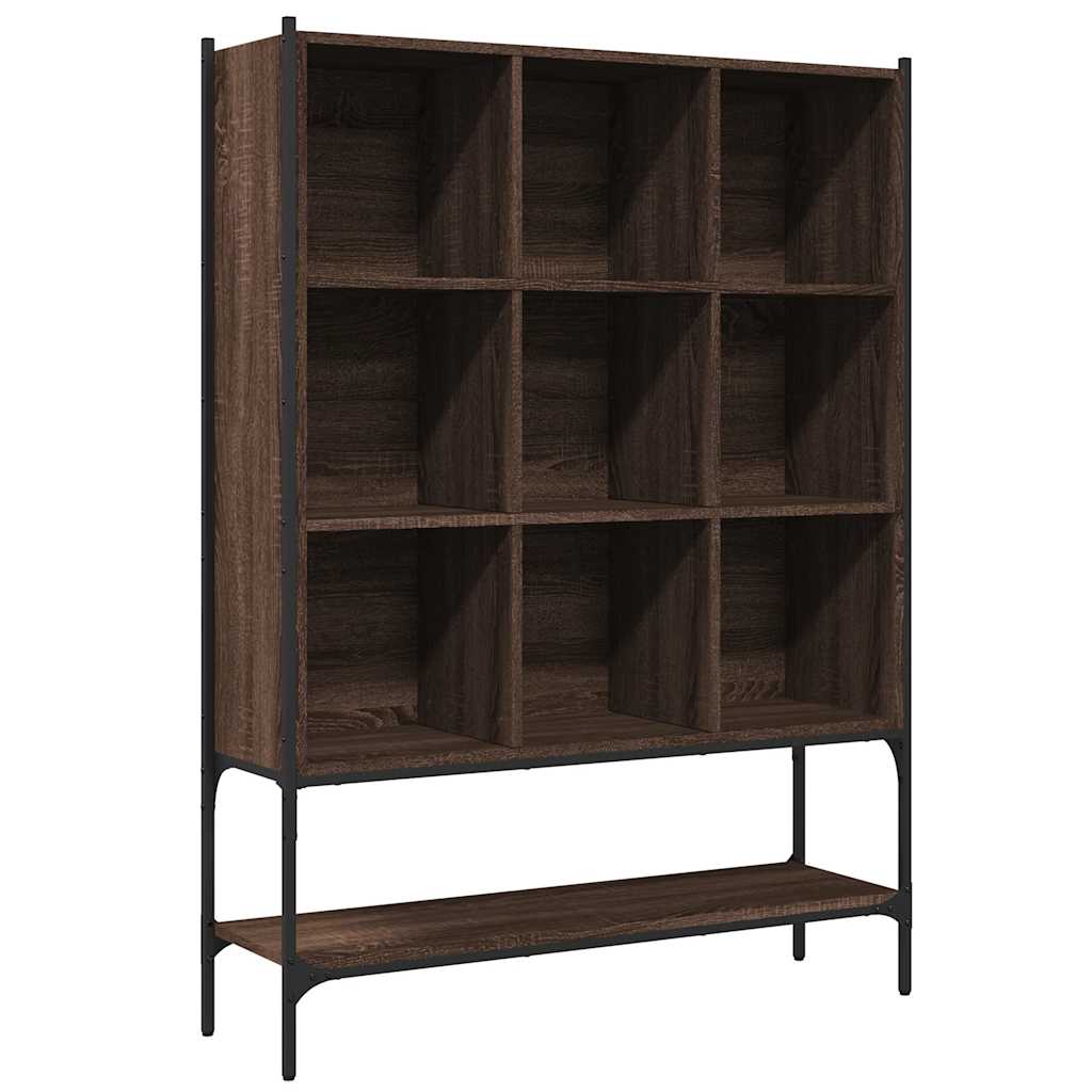 Libreria Rovere Marrone 102x30x141,5 cm in Legno Multistrato 3214333