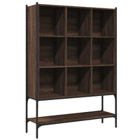 Libreria Rovere Marrone 102x30x141,5 cm in Legno Multistrato 3214333