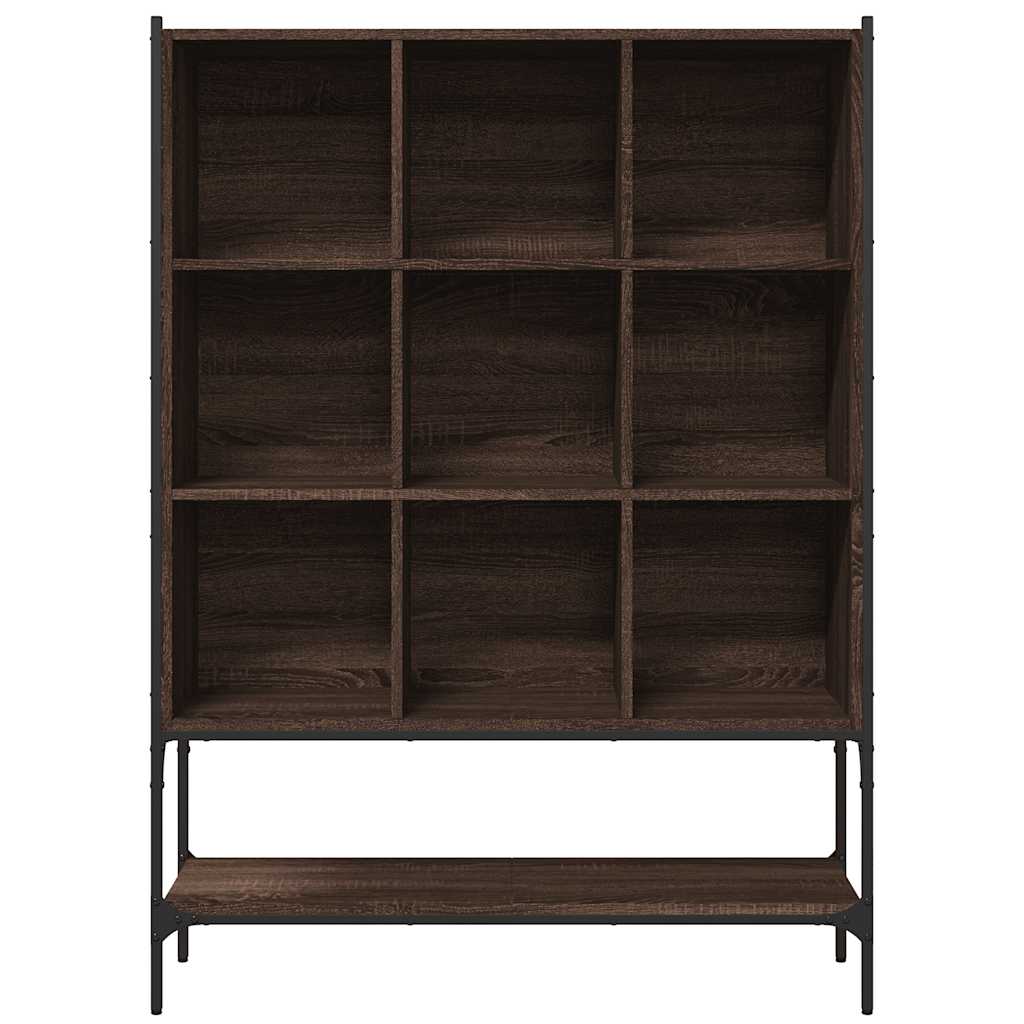 Libreria Rovere Marrone 102x30x141,5 cm in Legno Multistrato 3214333