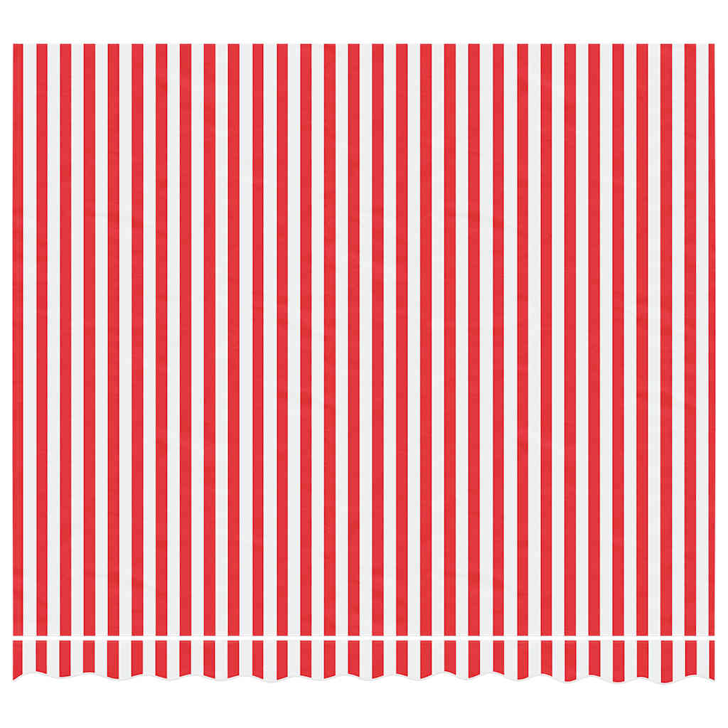 Tessuto di Ricambio per Tenda Strisce Rosse e Bianche 3x2,5 mcod mxl 91950