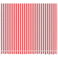Tessuto di Ricambio per Tenda Strisce Rosse e Bianche 3x2,5 mcod mxl 91950
