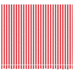 Tessuto di Ricambio per Tenda Strisce Rosse e Bianche 3x2,5 mcod mxl 91950
