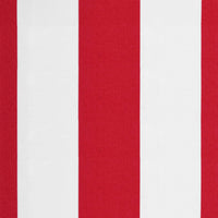 Tessuto di Ricambio per Tenda Strisce Rosse e Bianche 3,5x2,5 m 367715