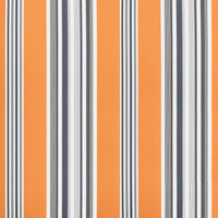 Tessuto di Ricambio per Tenda Strisce Multicolore 3x2,5 m 367724