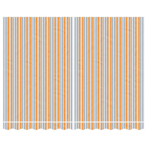 Tessuto di Ricambio per Tenda Strisce Multicolore 3,5x2,5 m