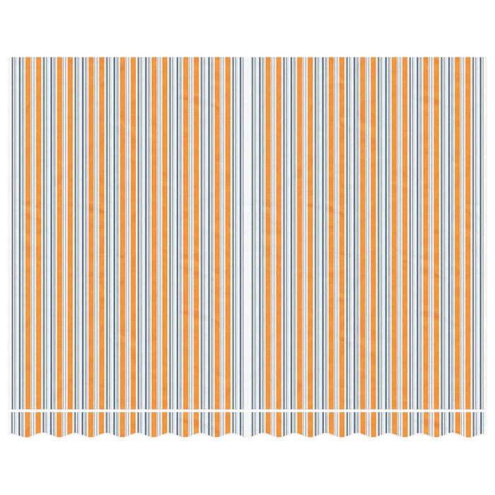 Tessuto di Ricambio per Tenda Strisce Multicolore 3,5x2,5 m 367725