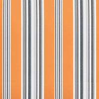 Tessuto di Ricambio per Tenda Strisce Multicolore 3,5x2,5 m 367725