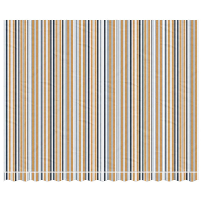 Tessuto di Ricambio per Tenda Strisce Multicolore 4x3 m 367726