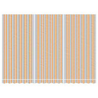 Tessuto di Ricambio per Tenda Strisce Multicolore 4,5x3 m 367728