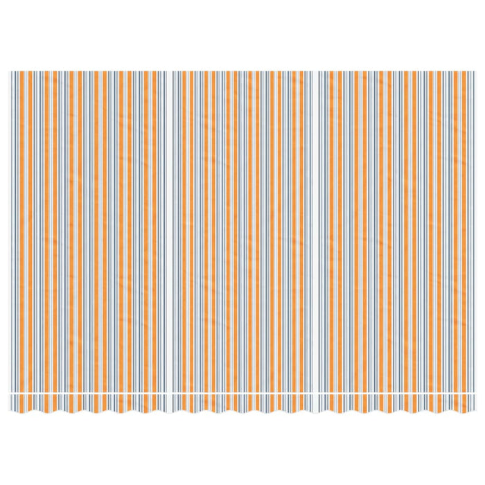 Tessuto di Ricambio per Tenda Strisce Multicolore 4,5x3 m 367728