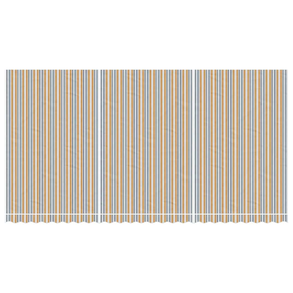 Tessuto di Ricambio per Tenda Strisce Multicolore 6x3 m 367732