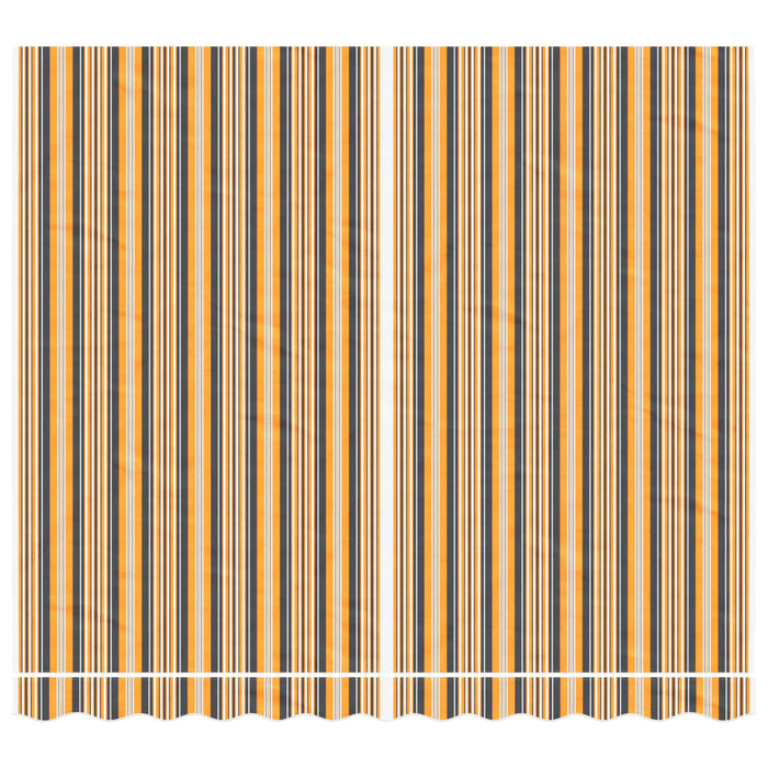 Tessuto di Ricambio per Tenda Strisce Multicolore 3x2,5 m 367734