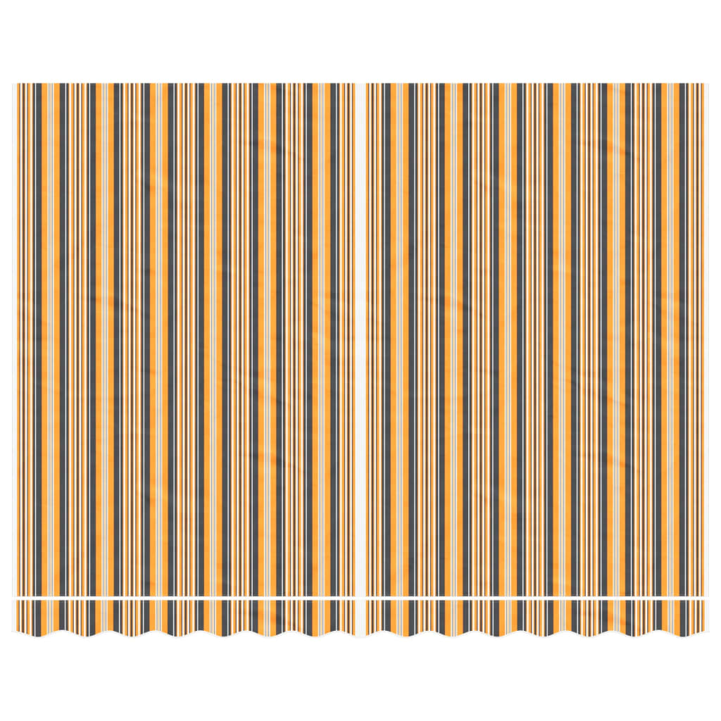 Tessuto di Ricambio per Tenda Strisce Multicolore 3,5x2,5 m 367735