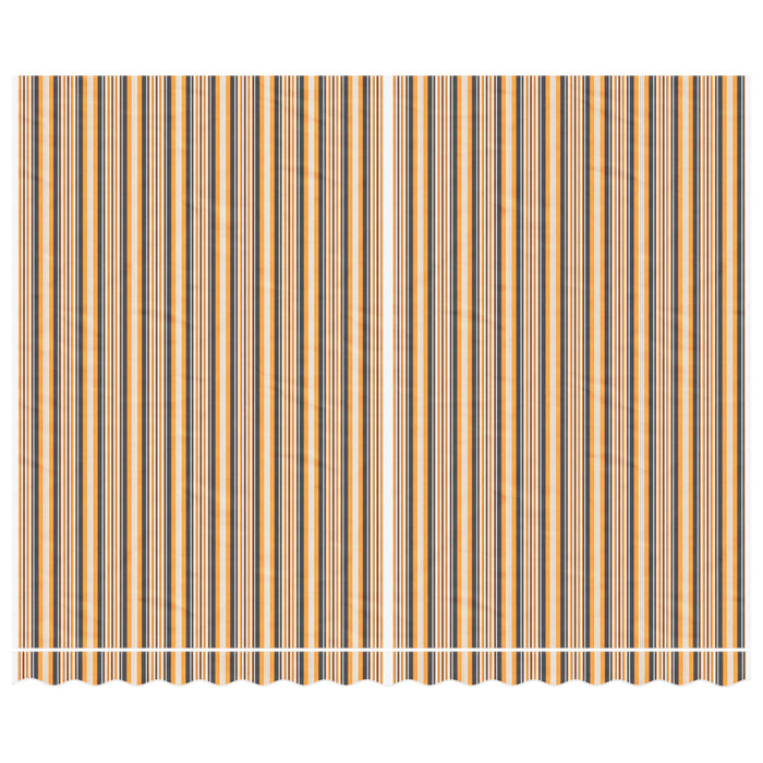 Tessuto di Ricambio per Tenda Strisce Multicolore 4x3 m 367736