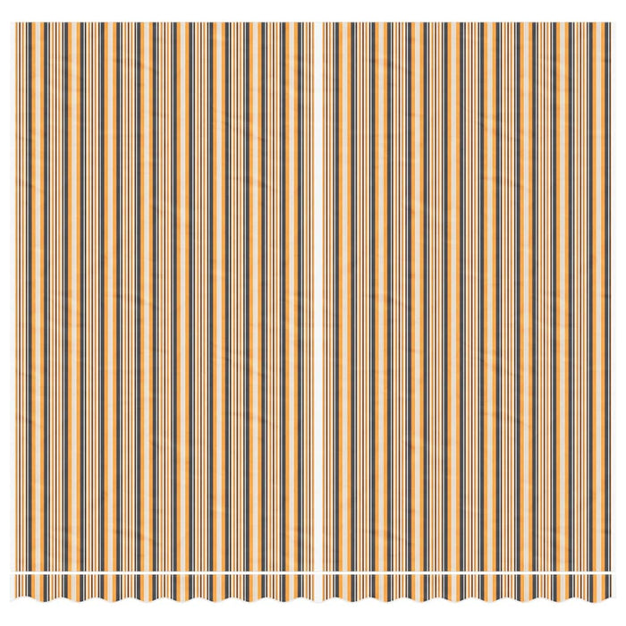 Tessuto di Ricambio per Tenda Strisce Multicolore 4x3,5 m 367737
