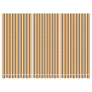 Tessuto di Ricambio per Tenda Strisce Multicolore 4,5x3 m 367738
