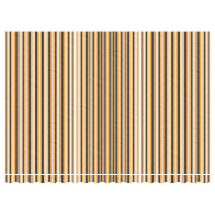 Tessuto di Ricambio per Tenda Strisce Multicolore 4,5x3 m 367738
