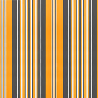 Tessuto di Ricambio per Tenda Strisce Multicolore 4,5x3 m