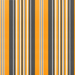 Tessuto di Ricambio per Tenda Strisce Multicolore 4,5x3 m