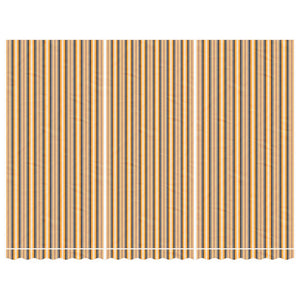 Tessuto di Ricambio per Tenda Strisce Multicolore 5x3,5 m