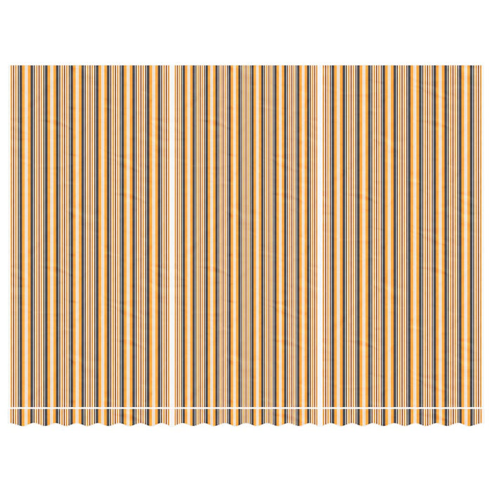 Tessuto di Ricambio per Tenda Strisce Multicolore 5x3,5 m