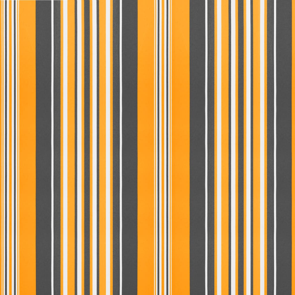 Tessuto di Ricambio per Tenda Strisce Multicolore 5x3,5 m