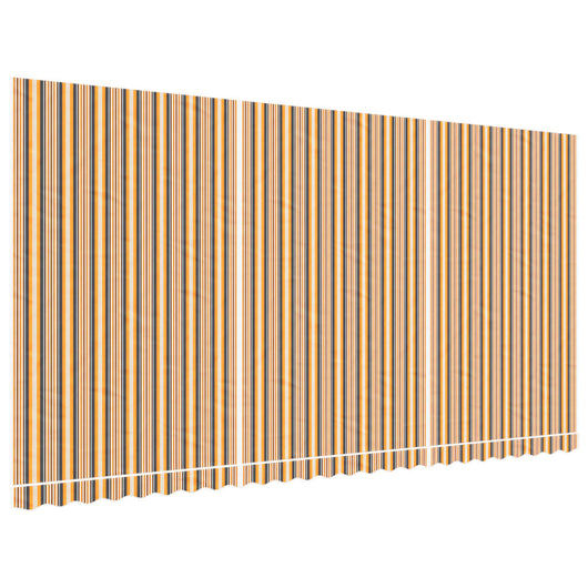 Tessuto di Ricambio per Tenda Strisce Multicolore 6x3 m